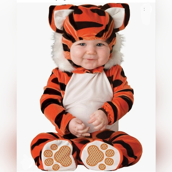 Tiger Tot In Character Costume Size 12-18 Months - Picture 1 of 4